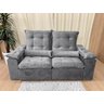Sofá Retrátil Reclinável 2,0 M Cinza 502 Egito Plus - 10