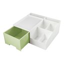 Ver imagem 3 de Organizador Multiuso de 1 Gaveta de Mesa Lifestyle Jacki Design Verde