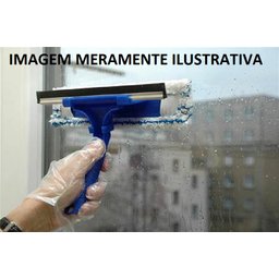 Rodo Limpa Vidros Combinado Com Capa de Microfibra 25cm e Cabo 50cm - 6