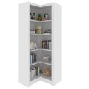 Ver mais imagens de Kit 2 Armários para Escritório com Armário Fechado e Armário de Canto Me4105 e Me4132 Branco