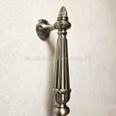 Ver imagem 2 de Puxador Duplo Porta Pivotante Correr Rústico Linea Bronze Antigo 450mm
