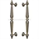 Ver imagem 1 de Puxador Duplo Porta Pivotante Correr Rústico Linea Bronze Antigo 450mm