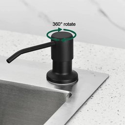 Dispenser Dosador Mangueira Flexivel Embutir Kit 21 Unidades Sabao Detergente Liquido Suporte Pia - 3