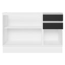Ver imagem 2 de Balcão Gabinete De Pia Mdf 120 Cm 3 Portas 2 Gavetas Branco