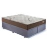 Base Box Baú Bipartido King 193x203 Suede Cinza com Colchão Relax Adorabile Molas Ensacadas - 9