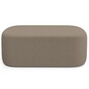 Ver imagem 3 de Puff Decorativo Orgânico para Living Quarto 100cm Doha W01 Bouclê Bege - Lyam Decor