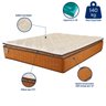Colchão King Size 193x203x30 Prorelax Brilhante Molas Ensacadas Pillow Top Turn Free - Terracota - 4