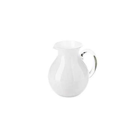 Jarra Balloon em Bio Plástico Não Fóssil, 2 Lt - 16 X 20 X H 20 Cm - Dolcevita - Pérola - Guzzini