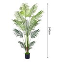 Ver imagem 2 de Palmeira Areca Artificial Planta com Folhagem Realista 1.40m Verde