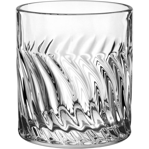 Jogo 6 Peças Copo de Cristal 300ml Transparente 9x8x8cm Água Suco Drinks Bar