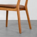 Ver mais imagens de Conjunto Mesa de Jantar Square Redonda Louro Freijó - 88cm + 2 Cadeiras Lalá Encosto Palha Creme - C