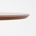 Ver imagem 3 de Conjunto Mesa de Jantar Square Redonda Louro Freijó - 88cm + 2 Cadeiras Lalá Encosto Palha Creme - C