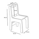 Ver imagem 6 de Mesa e Cadeira Conjunto Infantil Kids Anjo de Casa