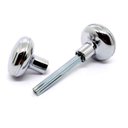 Ver imagem 4 de Maçaneta para Porta Fechadura Modelo Bola Cromada Universal