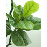 Planta Artificial Caules Ficus Lyrata para Decoração Realista - 4