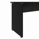 Ver imagem 6 de Mesa Escrivaninha em L 135cm x 150cm Pés Painel F5 Office Cor:Preto
