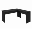 Ver imagem 2 de Mesa Escrivaninha em L 135cm x 150cm Pés Painel F5 Office Cor:Preto
