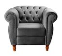Ver imagem 2 de Sofá Nobreza Poltrona Chesterfield Vintage Retrô Clássico
