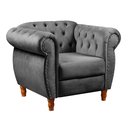 Ver imagem 3 de Sofá Nobreza Poltrona Chesterfield Vintage Retrô Clássico