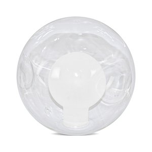 Globo Lustre Bolinha Em Vidro Transparente Harmony 12x12 cm