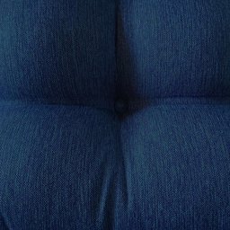 Poltrona Costela com Puff em Linho ou Veludo - Élpis Móveis - Linho Azul - 3