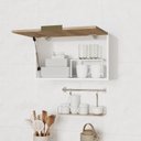 Ver imagem 4 de Armário Aéreo Planejado 1 Porta Basculante 60cm Ipanema CabeCasa MadeiraOriginals