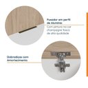 Ver imagem 5 de Armário Aéreo Planejado 1 Porta Basculante 60cm Ipanema CabeCasa MadeiraOriginals