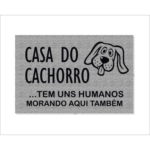 Tapete Capacho Casa do Cachorro