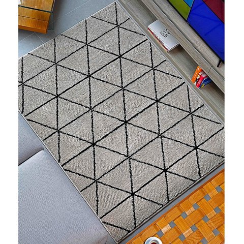 Tapete para Sala e Quarto Art 1,50x2,00 Oásis Cor: Perola des 02