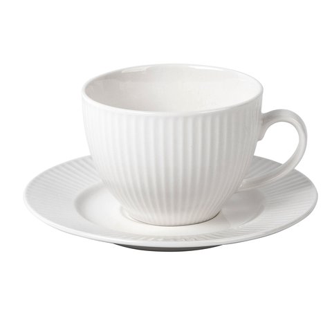 Xícara Chá Porcelana New Bone Lavish Branca 200ml L'Hermitage