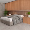 Ver imagem 4 de Painel Ripado Canelado/ondulado Louro Freijo 2750 X 445 X 9mm - Caixa com 2 Painéis = 2,5m2