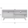 Rack para Tv 65 Polegadas Slip Linea Brasil - 6
