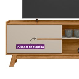 Rack para Tv 65 Polegadas Slip Linea Brasil - 5
