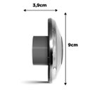 Ver imagem 3 de Retorno Jato Ajustável em Inox 316 com Encaixe 50mm para Piscinas - Brustec
