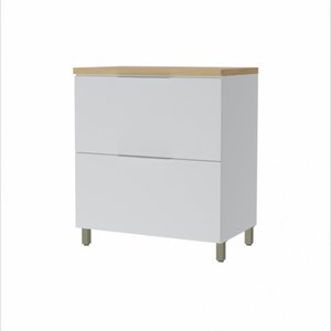 Balcão Modular 1 Porta Basculante 1 Gaveta Nesher Marquesa 80cm 100 Mdf