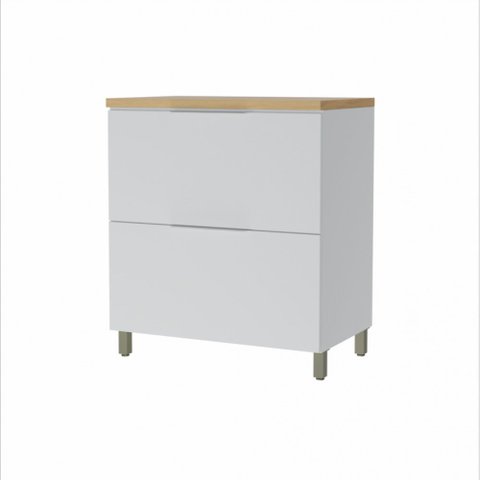 Balcão Modular 1 Porta Basculante 1 Gaveta Nesher Marquesa 80cm 100 Mdf