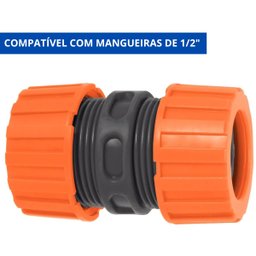 Emenda Ligação Reparadora Extensor Para Mangueira 1/2" | Tramontina | Kit 02 Un - 4