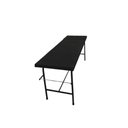 Ver imagem 3 de Maca Mesa Exame 80x65x180 Cabeceira Regulável Plus Size com Suporte Papel Full Black