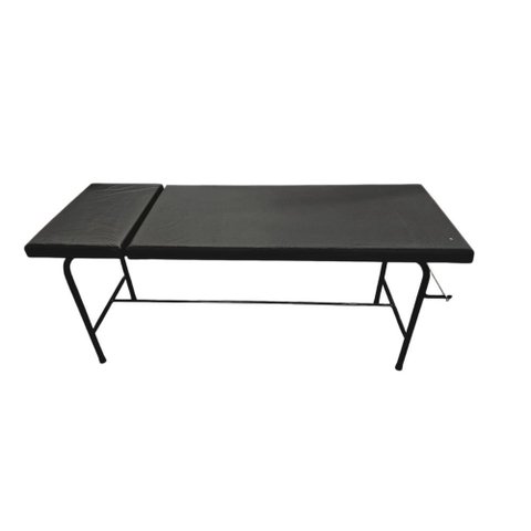 Maca Mesa Exame 80x65x180 Cabeceira Regulável Plus Size com Suporte Papel Full Black