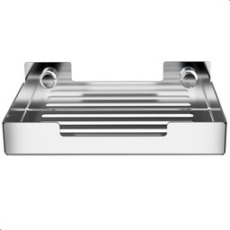 Porta Sabonete de Banheiro Saboneteira Parede Inox F.elg - 1
