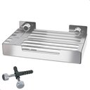 Ver imagem 3 de Porta Sabonete de Banheiro Saboneteira Parede Inox F.elg