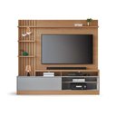 Ver imagem 2 de Estante Home com Led para Tvs de até 65 "freijó/cinza Fosco