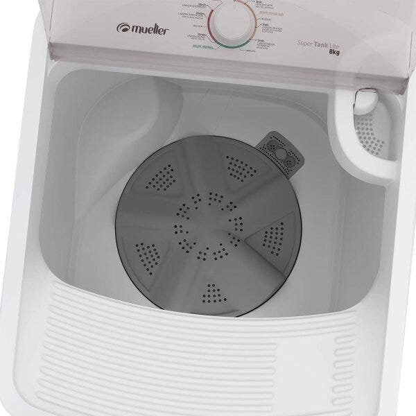 Tanquinho 8kg Supertank Lite Mueller 220v Branco - 9