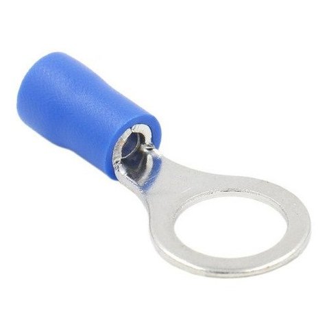 200un Terminal Anel Rv2-5 Azul Pré Isolado 1,5mm - 2,5mm