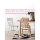 Ver imagem 1 de Faixa Decorativa Adesiva (autocolante) - Arabesco Rosa