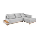 Ver imagem 4 de Sofá de Canto 4 Lugares com Chaise M-174 Estofados Martins Cinza