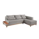 Ver imagem 2 de Sofá de Canto 4 Lugares com Chaise M-174 Estofados Martins Cinza