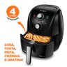 Fritadeira Elétrica Mondial AFN40FB 4L e 01 Faqueiro Brinox Itaparica 24 Peças - 8