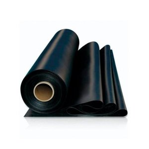 Piso de Borracha Liso Elite 1mm 1m X 13m Preto