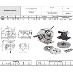 Divisor Semi Universal Modelo Bs-0 com contra Ponto - 5